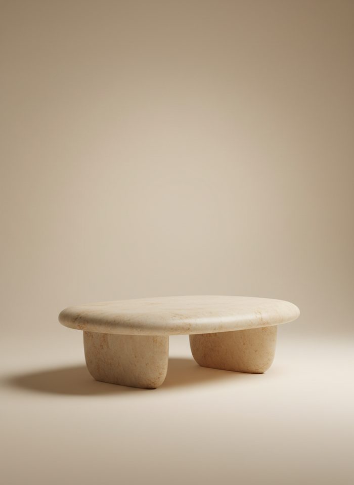 Table basse pierre